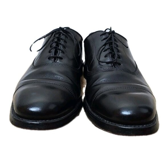 Allen Edmonds PARK AVENUE Cap-Toe Oxfords 9.5 A Black Made in USA main image 13
